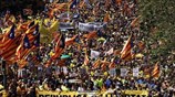 Μαζικές κινητοποιήσεις στη Βαρκελώνη