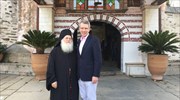 Πάιατ: Εντυπωσιασμένος από Βατοπέδι και Αγιον Ορος