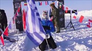 Greek athlete wins North Pole Marathon