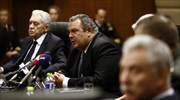 Π. Καμμένος: Δεν υπάρχει συμφωνία για γαλλικές φρεγάτες, διαπραγμάτευση με τις ΗΠΑ για τα F-16