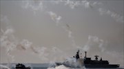 Φρεγάτες βγήκαν στη στεριά