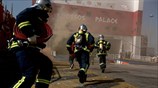 Πυροσβεστική άσκηση στο λιμάνι του Πειραιά