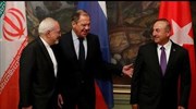 Ρωσία, Ιράν και Τουρκία εγγυήτριες της ειρήνης στη Συρία