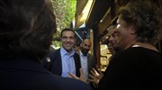 Λήμνος: Αμφορέας με κοχύλια το δώρο του δημάρχου στον Α. Τσίπρα