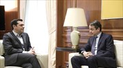 Αλ. Τσίπρας και Κυρ. Μητσοτάκης στο forum της ψηφιακής οικονομίας του ΣΕΠΕ στις 7 Μαΐου