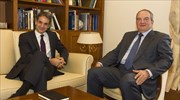 Mitsotakis-Karamanlis meeting in Parliament on Wed.