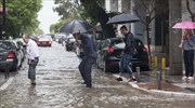 Θεσσαλονίκη: Σοβαρά προβλήματα από την καταιγίδα - Πλημμύρισε ο Λευκός Πύργος
