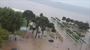 Θεσσαλονίκη: Εγκλωβίστηκαν επισκέπτες στον Λευκό Πύργο, πλημμύρισε η Αγ. Σοφία