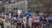 Πολωνία: Πορεία υπέρ της Ε.Ε. και της ελευθερίας