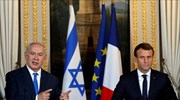 Έντονη ανησυχία εξέφρασε ο Μακρόν στον Νετανιάχου