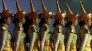 Xoρός κωφών χορευτριών στο Κουνμίνγκ