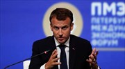 Μακρόν: Η Ρωσία πρέπει να παραμείνει στο Συμβούλιο της Ευρώπης