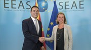 Την Μογκερίνι ενημέρωσε για το ονοματολογικό ο Ντιμιτρόφ