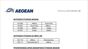 AEGEAN και Olympic Air - Ακυρώσεις και τροποιήσεις πτήσεων την Τεταρτη 30 Μαΐου 2018