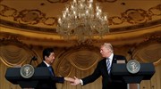 Τραμπ και Άμπε θα συναντηθούν ξανά εν όψει της συνόδου ΗΠΑ - Β. Κορέας