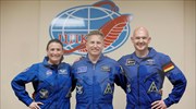 «Ραντεβού» τριών αστροναυτών με τον Διεθνή Διαστημικό Σταθμό