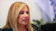 Συλλυπητήρια Φ. Γεννηματά για τον θάνατο του Π. Γιαννακόπουλου