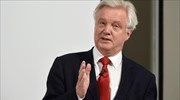 Ντ. Ντέιβις: Η απόφαση για το Brexit δεν αντιστρέφεται