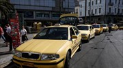 Athens-area taxi owners claim creditors pressuring for return of Uber-like service; call strike