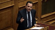 Γ. Γεωργαντάς: Ο Τσίπρας έπρεπε να πάρει την έγκριση της Βουλής πριν υπογράψει