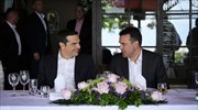 Αλ. Τσίπρας για γεύμα στην ΠΓΔΜ: Πολύ καλό το κλίμα, σχεδόν σαν τραπέζι γάμου