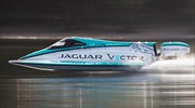 Παγκόσμιο ρεκόρ ταχύτητας ηλεκτρικού σκάφους στο νερό από τη Jaguar Vector Racing