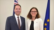 Συνομιλίες Ε.Ε. - Αυστραλίας για ευρεία εμπορική συμφωνία
