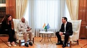 Συνάντηση Αλ.Τσίπρα με τον Ινδό πρόεδρο