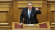 Π. Καμμένος: Συντριπτική η απάντηση στην Τουρκία, αν αμφισβητήσει τα κυριαρχικά δικαιώματά μας