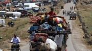 Εγκλωβισμός χιλιάδων Σύρων στα σύνορα με την Ιορδανία