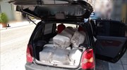 Κοζάνη: Μετέφεραν με αυτοκίνητο 104 κιλά κάνναβης