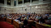 Βουλή: Κόντρα Π. Σκουρλέτη - Γ. Πατούλη με φόντο τον «Κλεισθένη»