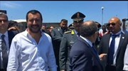 Σε καταυλισμό προσφύγων ο Σαλβίνι
