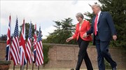 Τραμπ - Μέι έδωσαν τα χέρια: Θα έχουμε συμφωνία μετά το Brexit