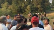 Κέρκυρα: Ένταση μεταξύ κατοίκων κι αστυνομίας στην περιοχή του ΧΥΤΑ στη Λευκίμμη