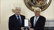 Παράσημο του Ανώτερου Ταξιάρχη του Τάγματος της Τιμής στον Π. Λασκαρίδη