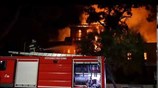 Χανιά: Στις φλόγες το Πολεμικό Μουσείο