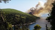 Σκόπελος: Υπό έλεγχο η φωτιά μετά την ολονύχτια μάχη με τις φλόγες