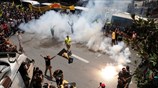 Διαδήλωση οδηγών ταξί στην Ισπανία