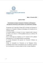 Αποτελέσματα αυτοψιών Υπουργείου Υποδομών και Μεταφορών στις πυρόπληκτες περιοχές