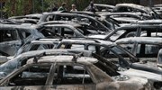 Καταγραφή των κατεστραμμένων οχημάτων στις πυρόπληκτες περιοχές