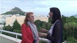 Η δούκισσα του Γιορκ, Σάρα Φέργκιουσον με την Έλενα Κουντουρά.