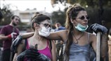 Πλήθος εθελοντών στο Μάτι