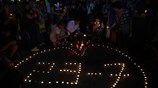 Σιωπηλή συγκέντρωση με κεριά για τους νεκρούς στο Μάτι