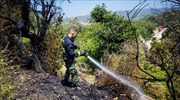 Υπό μερικό έλεγχο η πυρκαγιά στη Σάλακο Ρόδου