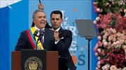 Κολομβία: Ενότητα υποσχέθηκε ο Ντούκε, που ορκίστηκε πρόεδρος