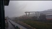 Ιταλία: Δεκάδες νεκροί από την κατάρρευση γέφυρας έξω από τη Γένοβα