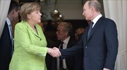 Συνάντηση Μέρκελ - Πούτιν για Συρία, Ουκρανία και ενέργεια