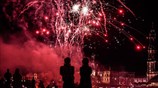 Εντυπωσιακά πυροτεχνήματα στον ουρανό της Δρέσδης