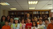 Συνάντηση Αλογοσκούφη με μαθητές από την Πτολεμαΐδα